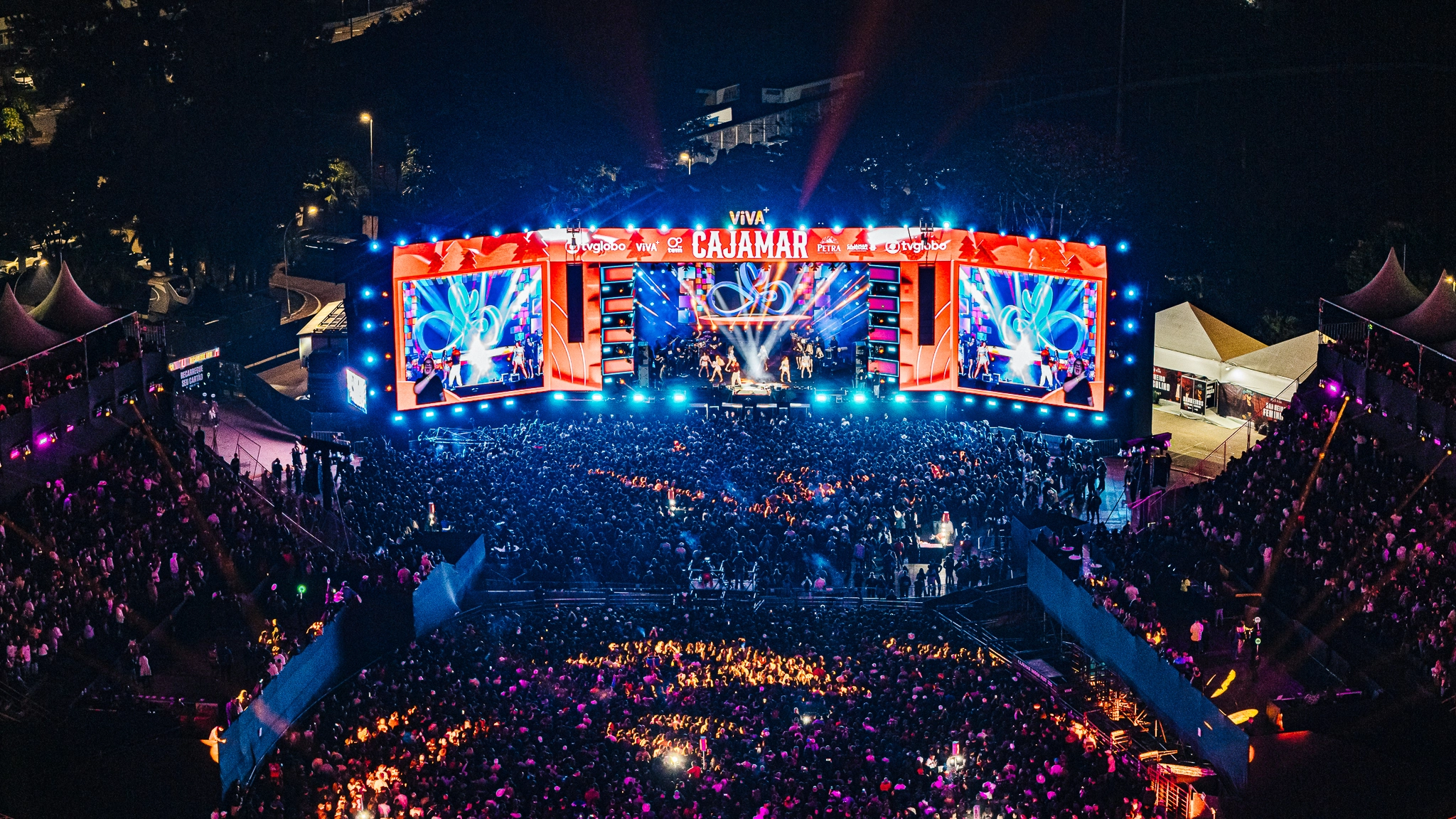 Estrutura de iluminação para eventos